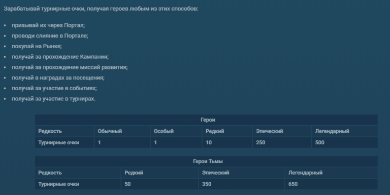 Как подготовиться к турниру в raid